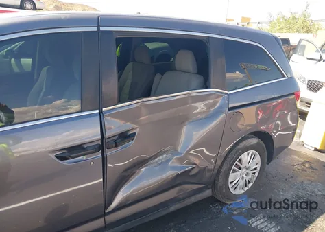 2015 Honda Odyssey Lx z USA, uszkodzony, nr VIN 5FNRL5H2XFB083738